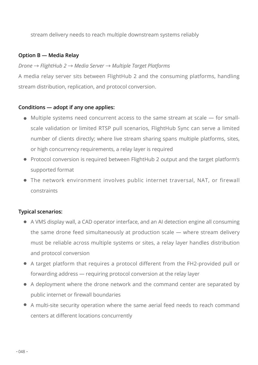 Direct streaming and media relay reference